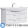 картинка Тумба под раковину Aqwella ALLEGRO 105,5 Agr.01.10/2 (подвесная, белый)