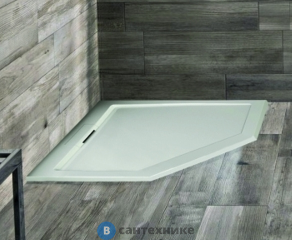 Душевой поддон WELTWASSER WW TR TRP90 900х900х35 мм +сифон (2 кор.)