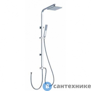 картинка Душевая стойка GLLON C 006-1 CP хром (07010061-12)