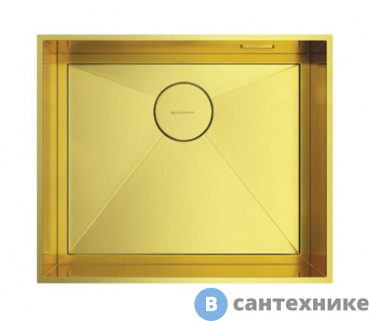 картинка Кухонная мойка OMOIKIRI Kasen 53-INT-LG нерж.сталь/светлое золото (4993790)