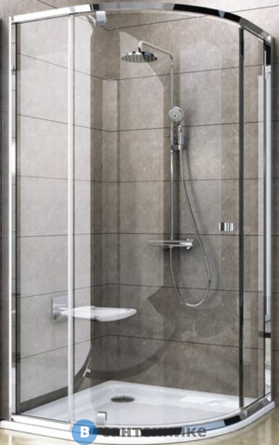 Душевое ограждение Ravak Pivot PSKK3-100 блестящая + Транспарент (376AAC00Z1)