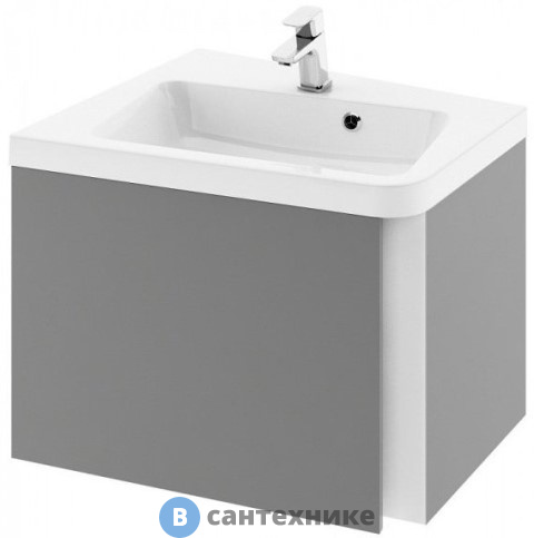 Тумба под раковину Ravak SD 10° 550 L серая (X000000740)