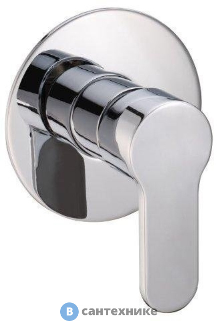 Смеситель Cezares LACONICO-DI-01 встраиваемый для душа, хром
