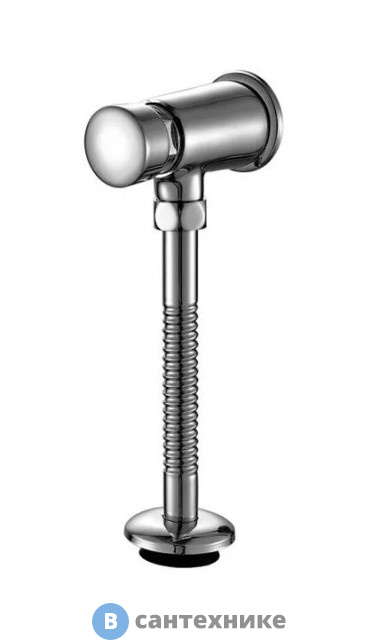 Кран Santek 1.WH30.2.089 для писсуара, нажимной ГАЛА (хром)