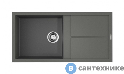 картинка Кухонная мойка OMOIKIRI Sumi 100-PL платина (4993659)