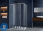 картинка Душевой уголок Vincea Alpha VSR-3AL8011CLGM, 1100*800, вороненая сталь, стекло прозрачное