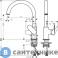 картинка Смеситель Hansgrohe 71870000 Vernis Bl M35 для кухни