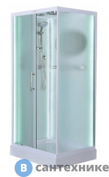 картинка Душевая кабина ESBANO ES-L108CKR (100х80х210)