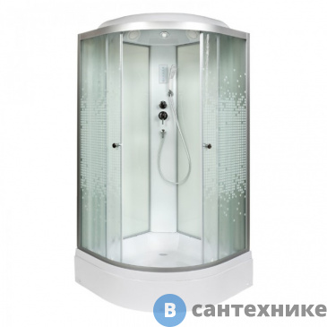 картинка Душевая кабина Deto L780 с электрикой