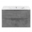 Тумба под раковину Vincea Mia Slim 800 подвесная, 2 выкатных ящика soft close, Beton (VMC-2MC800S1BT)