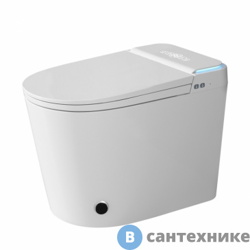 картинка Унитаз-биде ABBER Bequem AC1117S электронный, приставной белый