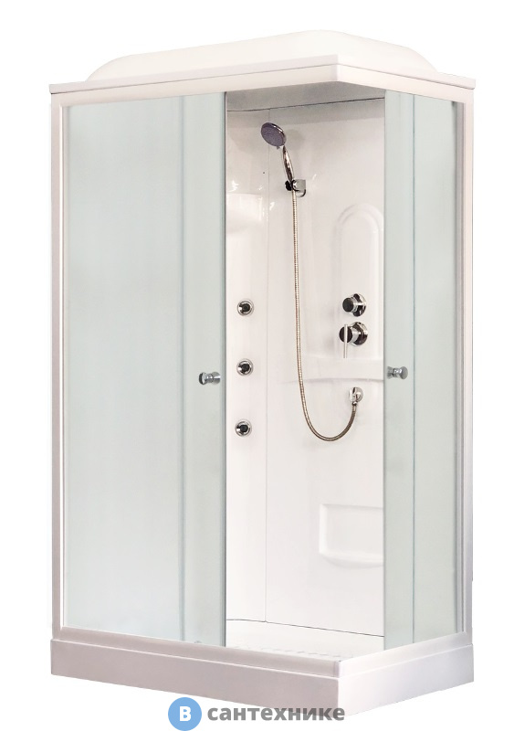 Душевая кабина Royal Bath RB 8120HP2-M L 1200x800x2170 (матовое)