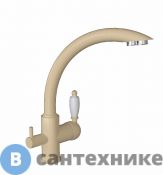 Смеситель FLORENTINA ШАЛЕ FL шампань для кухни (333.25H.2113.202)