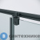 картинка Душевое ограждение Niagara Nova NG-35-9AGR-A80GR-34 (90х80х195) прямоугольник, распашная, графит, стекло прозрачное