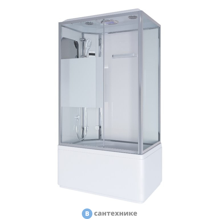 Душевая кабина Niagara NG-307-01 L (1200х800х2200) высокий поддон (50 см)