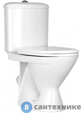 картинка Унитаз-компакт Оскольская керамика Арго белый Стандарт (42901111202)