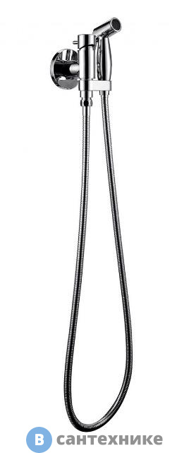 Смеситель Bravat ELER D9137CP-RUS настенный с гигиеническим душем