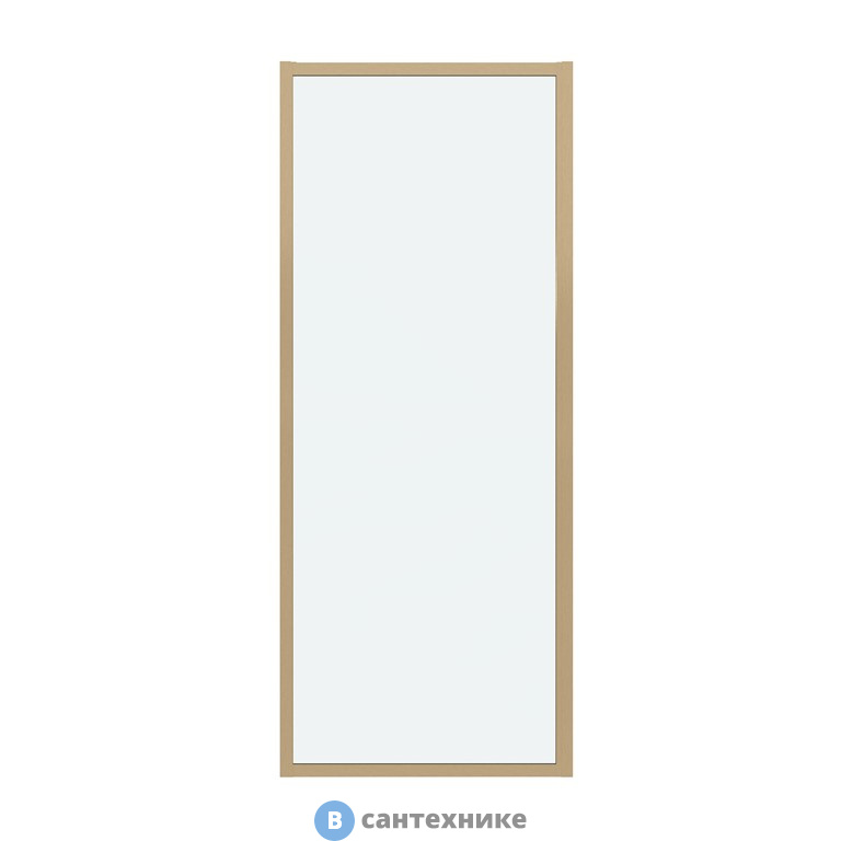 Боковая стенка Grossman Cosmo 200.K33.02.90.32.00 (90*195) золото сатин, стекло прозрачное
