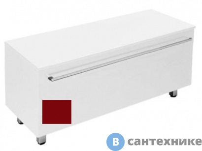 картинка Тумба VALENTE SEVERITA S52 высокая, Корпус и Фасад Ral 3004 (1004*494*485)