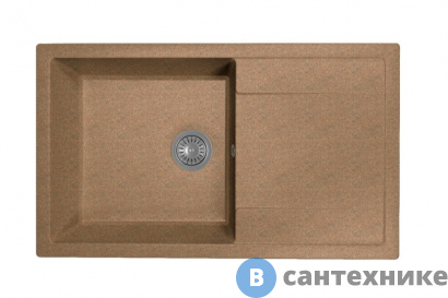 картинка Кухонная мойка Dr. Gans Техно 860, терракота СМс (25.030.D0860.406)