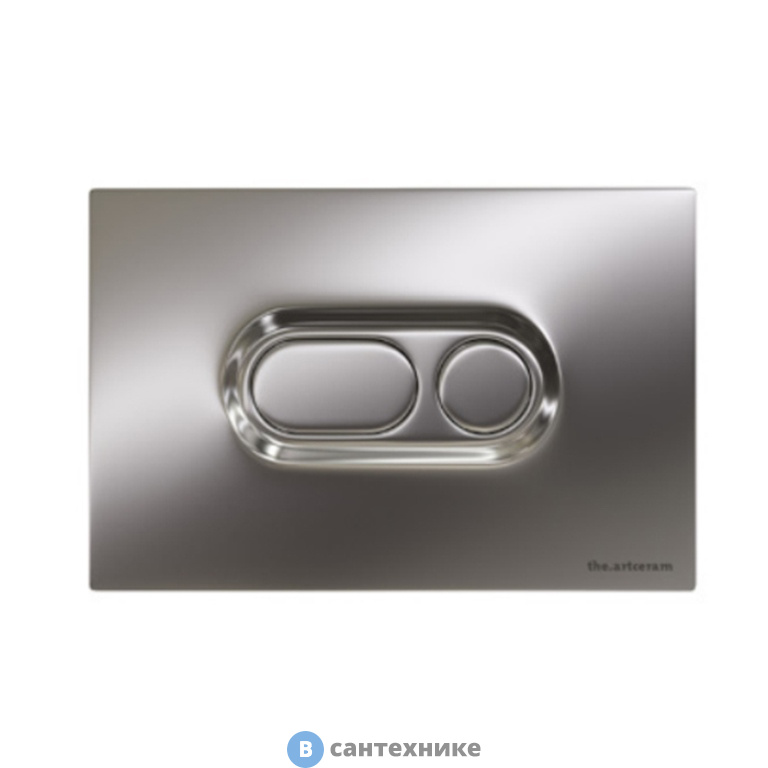 Смывная клавиша ArtCeram ATELIER 702.000.71 хром глянцевый