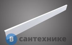 Экран WELTWASSER SKS14090-WT Размер 1380х880х100 мм. Прямоугольный AL для поддона 1400х900, цвет белый.