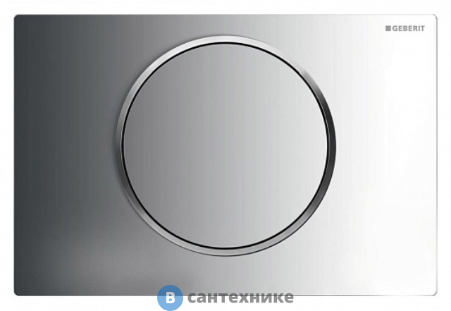 Клавиша смыва Geberit SIGMA 10 115.758.KH.5 (хром гл/мат)