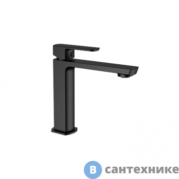 картинка Смеситель Vincea Next VBF-1N1MB для раковины, однорычажный, черный