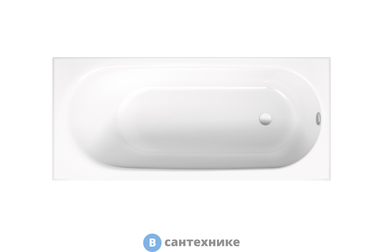 Ванна Bette Comodo 180х80 с шумоизоляцией, с покрытиями BetteGlasur ® Plus , белая (1251-000 PLUS)
