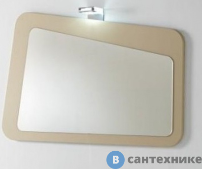 картинка Зеркало Cezares свободного монтажа GLISSWSP85.07 Champagne Laccato Metal (85x67,8)