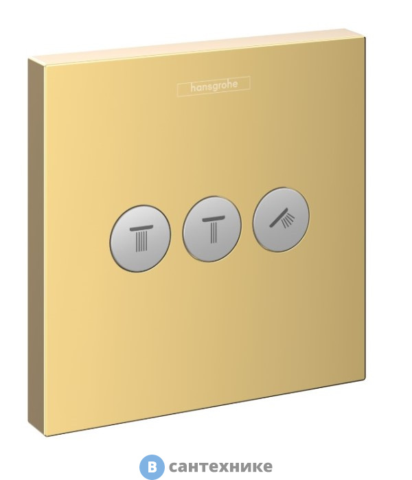 Смеситель Hansgrohe 15764990 ShowerSelect для душа (внешняя монтажная часть)