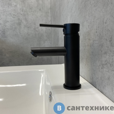 картинка Смеситель Comforty FC018A-CMT для раковины, чёрный матовый,