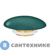Накладка на слив для раковины ABBER AC0014MBG темно зеленая, керамика
