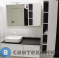 картинка Зеркало-шкаф Comforty Милан-120 белый глянец