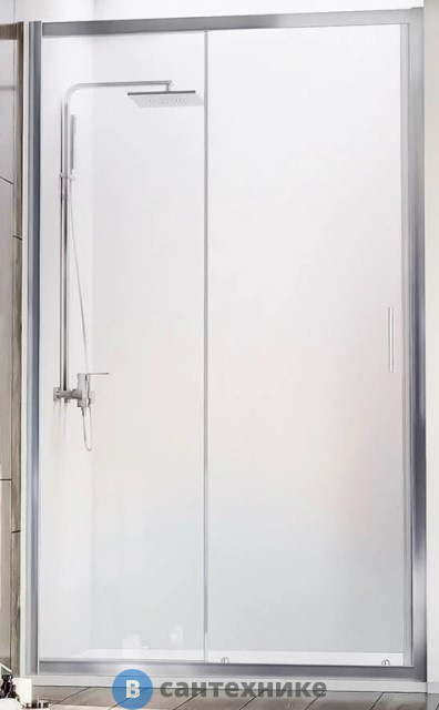 Душевая дверь Veconi VN-72 VN72-120-01-C4 стекло прозрачное/6 мм