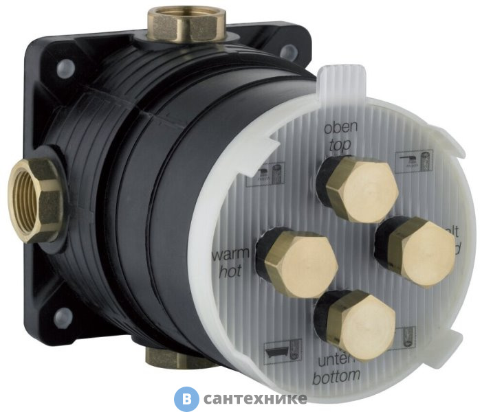 Универсальный внутренний блок Kludi 88011 FLEXX.BOXX DN 20