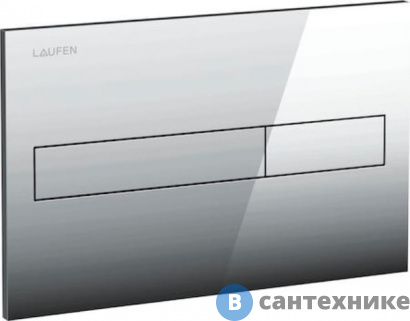 картинка Клавиша Laufen 8.9566.1.004.000.1 LIS двойной смыв