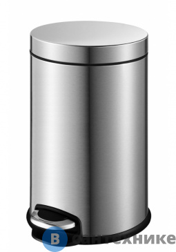 картинка Ведро мусорное WELTWASSER WW ERFIE MT 5L Матовая сталь