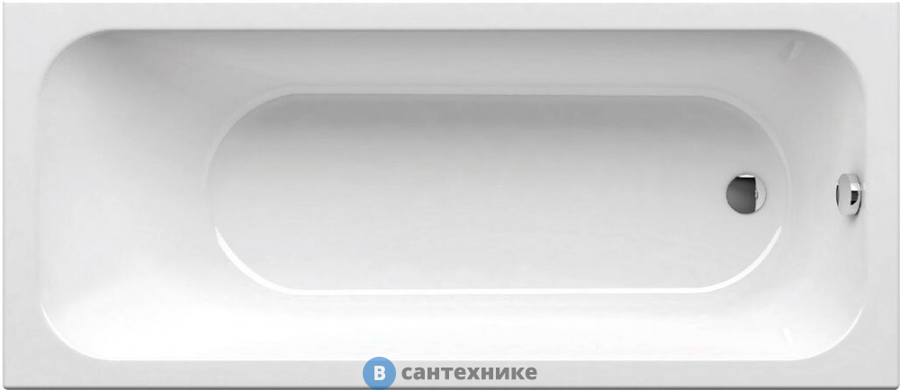 Акриловая ванна Ravak CHROME SLIM 180x80 белая (CE21300000)