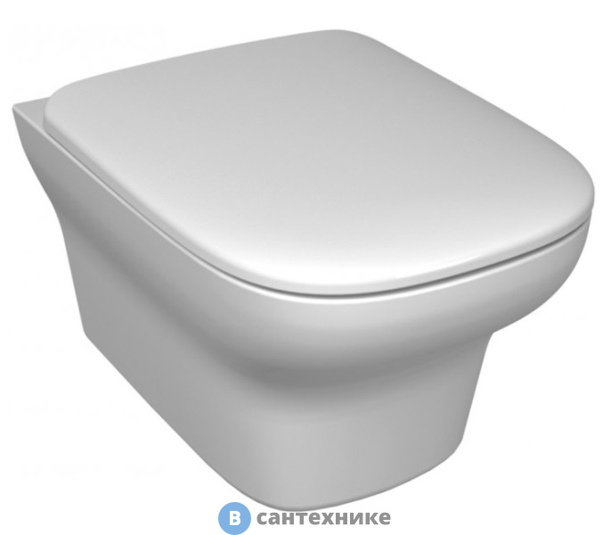 Унитаз подвесной Jacob Delafon VOX EDM102-00 безободковый /36х50/(белый)