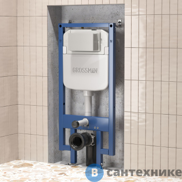картинка Инсталляция Grossman (500х1150) 900.K42.01.000, для подвесного унитаза