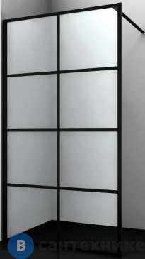 картинка Душевая перегородка WasserKRAFT Glan 66W44