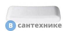 Подушка Bette Relax 34х12х4,5 см универсальная для ванны на магнитах (комплект: 2 шт.), белый (B57-0210)