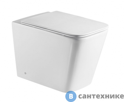 картинка Унитаз с инсталляцией WELTWASSER и кнопкой смыва (AMBERG 404 + GELBACH 002 GL-WT + AMBERG RD-MT CR)