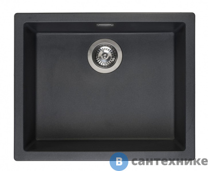 картинка Кухонная мойка Reginox Amsterdam 50 Black Silvery 3,5" (R30844)