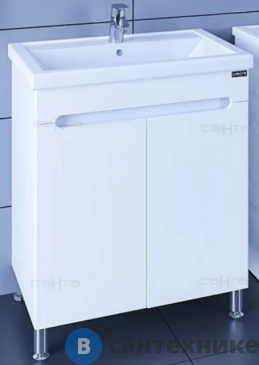 картинка Тумба под раковину СанТа Лондон-70 напол. ум. Фостер 70 (224016)
