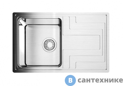 картинка Кухонная мойка OMOIKIRI Mizu 78-IN унив./нерж.сталь (4973730)