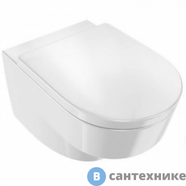 картинка Унитаз подвесной Jacob Delafon ODEON RIVE GAUCHE EDR102-00 безободковый /36,2х54/ (белый)