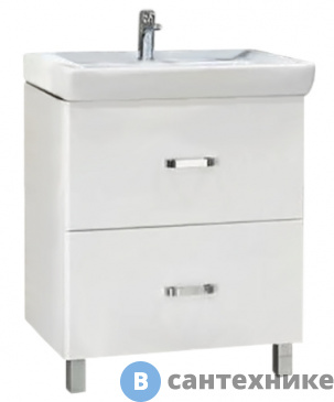 картинка Тумба под раковину Акватон Америна 70 Н (1A169301AM010)