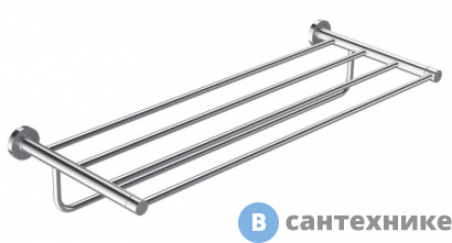 картинка Полка подвесная Jacob Delafon E77832-CP д/полотенец CLASSIQUE /60х24,5/(хром)